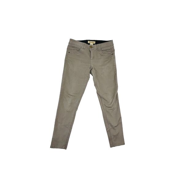 Democracy  Skinny Ankle Jeans 6 Beige‎ Khaki Stretch Denim Ab Technology - Picture 1 of 16